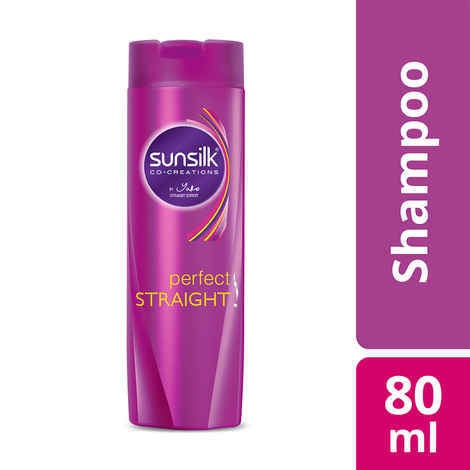 Buy Sunsilk Straight Lock Shampoo (80 ml) - Purplle