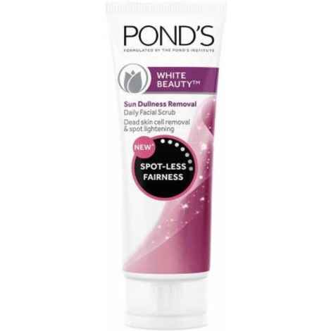 Buy POND'S White Beauty Tan Removal Face Scrub Face Wash (100 g) - Purplle