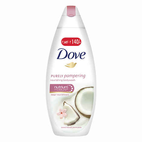 Buy Dove Coconut Milk and Jas Petals Body Wash (190 ml) - Purplle