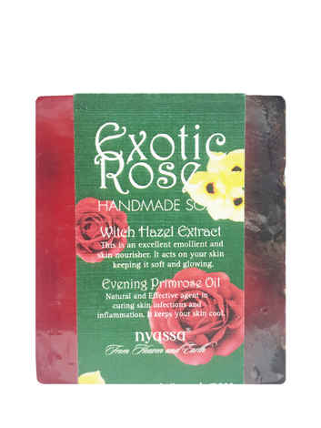 Buy Nyassa Handmade Soap- Exotic Rose (150 g) - Purplle