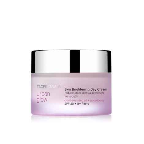 Buy Faces Canada Urban Glow Skin Brightening Day Cream SPF 20 (50 g) - Purplle