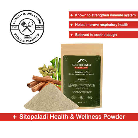 Buy Alps Goodness Health & Wellness Supplement Powder - Sitopaladi (50 gm) to Enhance Overall Well-Being - Purplle