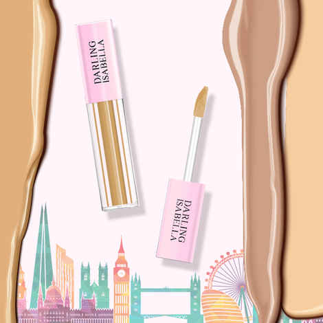Buy Darling Isabella Liquid Concealer, For Wheatish - Dusky Skin, Queenly Timeless Elegance - Warm Gold Supreme 6 (3 ml) - Purplle