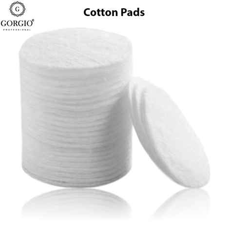 Buy Gorgio Professional Cotton Pads (100 Pcs) (Colour May Vary) - Purplle