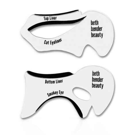Beth Bender Beauty The Original Cat Eyeliner Stencil & Smokey Eye Makeup Stencil