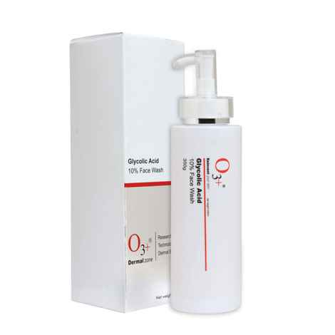 Buy O3+ Glycolic Acid 10 % Face Wash(350ml) - Purplle