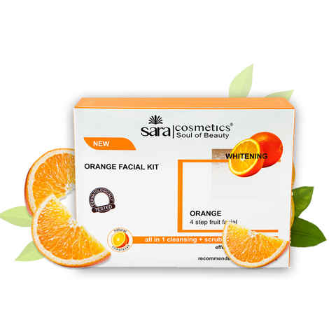 Buy Sara Orange Facial Kit(200 g) - Purplle