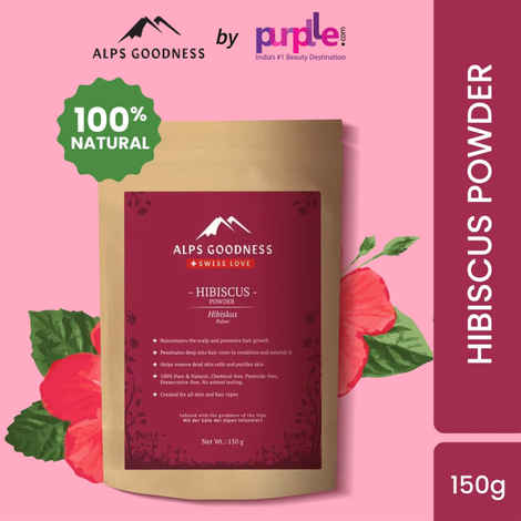 Buy Alps Goodness Powder - Hibiscus (150 g) | Gurhal Powder| Japapushpa Powder| 100% Natural Powder | No Chemicals, No Preservatives, No Pesticides | Hair Mask| Face Mask | RHair Mask for hair growth | Face Mask for dull skin - Purplle