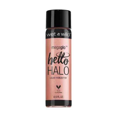 Wet n Wild Megaglo Hello Halo liquid highlighters - Halo Gorgeous (Pink) (15 ml)