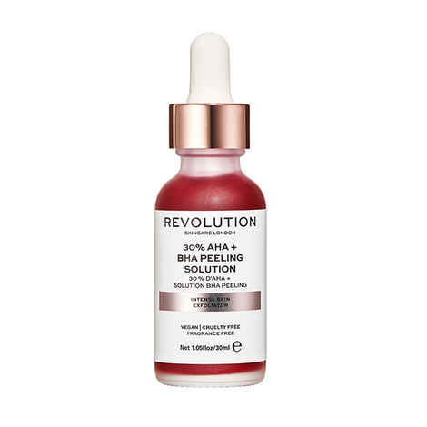 Buy Makeup Revolution Skincare Intense Skin Exfoliator - 30 % AHA + BHA Peeling Solution (30 ml) - Purplle