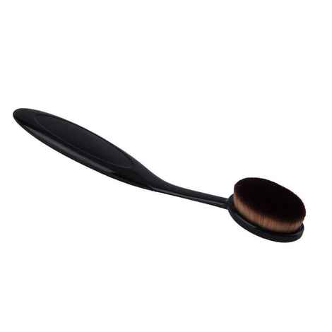 Buy AY Make up Oval Foundation Brush & Concealer Brush, Black - Purplle