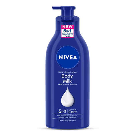 Buy NIVEA Vitamin E BODY LOTION - 5 in 1 COMPLETE CARE for 48H Nourished & Smooth Skin (Very Dry skin)(600 ml) - Purplle