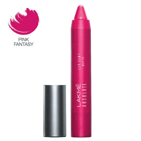 Lakme Absolute Lip Pout Matte Lip Color Pink Fantasy (3.7 g)
