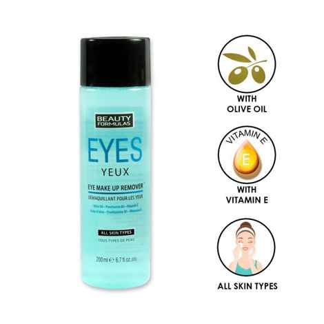 Buy Beauty Formulas Eye Make Up Remover (200 ml) - Purplle