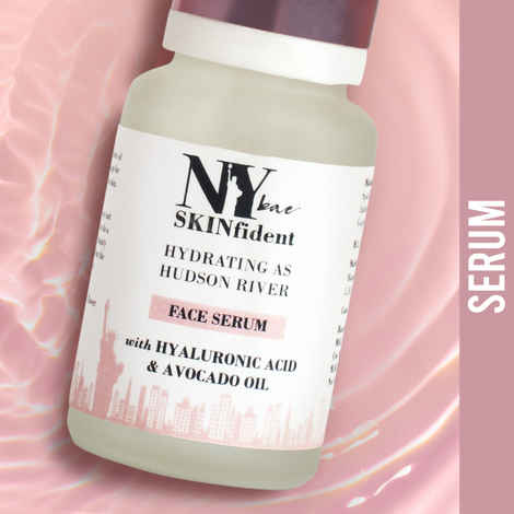 Buy NY Bae SKINfident Serum with Hyaluronic Acid & Avocado Oil, Hydrating as Hudson River (10 ml) - Purplle