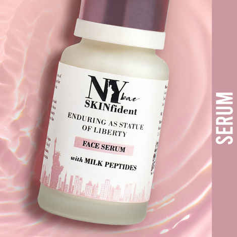 Buy NY Bae SKINfident Serum with Milk Peptides, Enduring as Statue of Liberty (10 ml) - Purplle