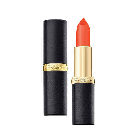Buy L'Oreal Paris Color Riche Moist Matte Lipstick - Orange Power 205 (3.7 g) - Purplle