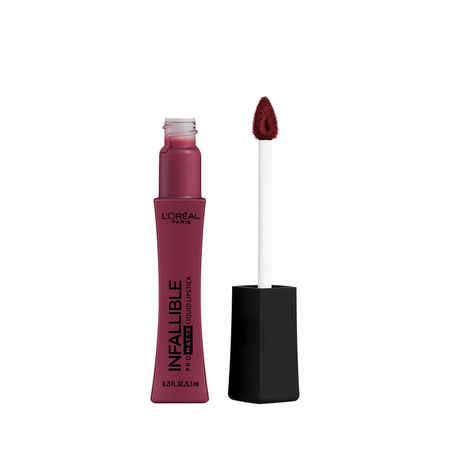 Buy L'Oreal Paris Infallible Pro Matte Liquid Lipstick - Roseblood 370 (6.3 ml) - Purplle