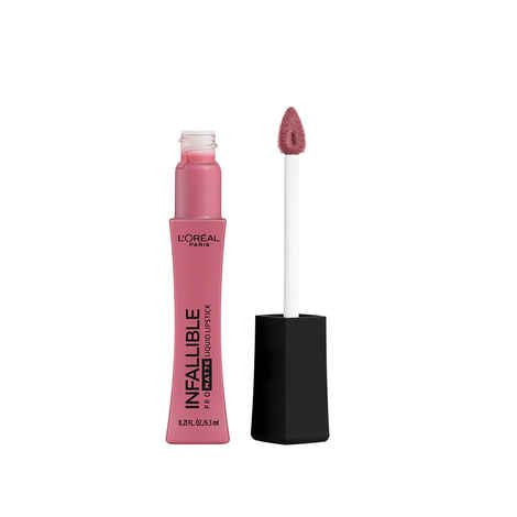 Buy L'Oreal Paris Infallible Pro Matte Liquid Lipstick - Petal Potion 372 (6.3 ml) - Purplle