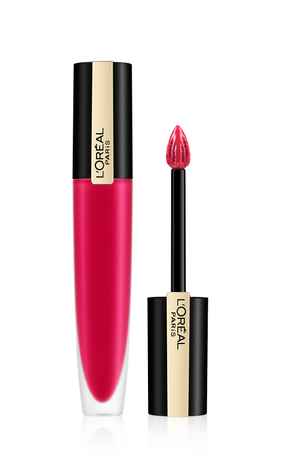 Buy L'Oreal Paris Rouge Signature Matte Liquid Lipstick,114 I represent - Purplle