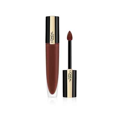 Buy L'Oreal Paris Rouge Signature Matte Liquid Lipstick - I Play 126 (7 ml) - Purplle