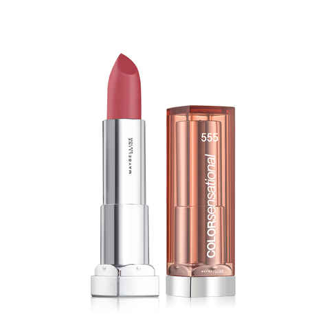 Buy Maybelline New York Color Sensational Satin Lipstick - Soft Rosewood 555 (3.9 g) - Purplle