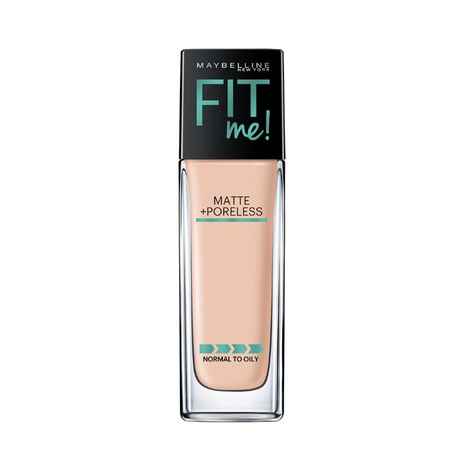 Buy Maybelline New York Fit Me Matte+Poreless Liquid Foundation, 115 Ivory, (30 ml) - Purplle