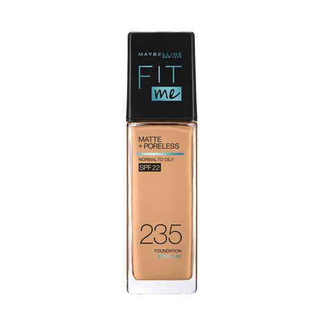 Buy Maybelline New York Fit Me Matte+Poreless Liquid Foundation - Pure Beige 235 (30 ml) - Purplle