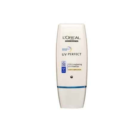 Buy L'Oreal Paris UV Perfect Even Complexion With SPF 50 PA+++ (30 ml) - Purplle