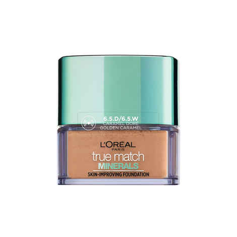 Buy L'Oreal Paris True Match Mineral Foundation - Golden Caramel 6.5D/6.5W (10 g) - Purplle