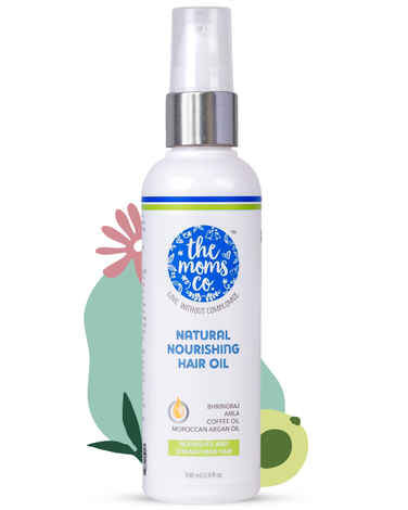 Buy The Moms Co. Natural Nourishing Hair Oil (100 ml) - Purplle