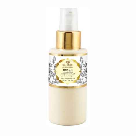 Buy Just Herbs no sun jojoba wheatgerm sun protection gel - Purplle