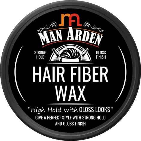 Buy Man Arden Hair Fiber Wax Strong Hold with Gloss Finish (50 g) - Purplle