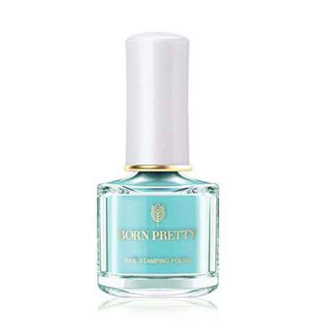 Buy BORN PRETTY Nail Art Stamping Polish Newly Sweet Style Manicure Plate Printing Varnish Candy Nail Stamp Lacquer (Summer Mints) (BP-WT04) (6 ml) - Purplle