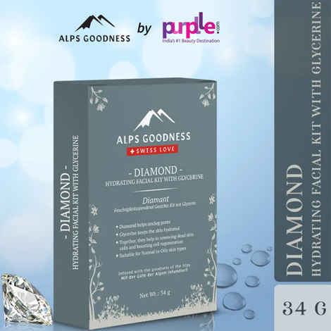 Buy Alps Goodness Diamond Hydrating Facial Kit with Glycerine (34 gm) - Purplle