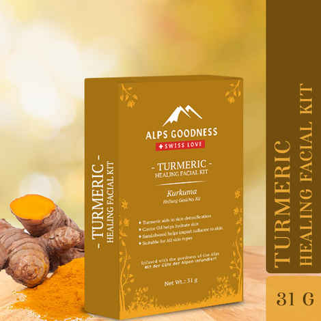 Buy Alps Goodness Healing Facial Kit - Turmeric (31 gm) - Purplle