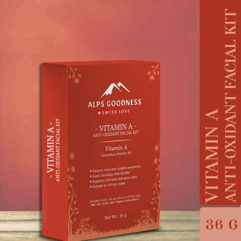 Buy Alps Goodness Vitamin A Anti-Oxidant Facial Kit (36 g) - Purplle
