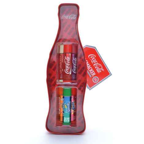 Buy Lip Smacker Coca Cola Vintage Bottle Tin Box 6pcs (24 g) - Purplle