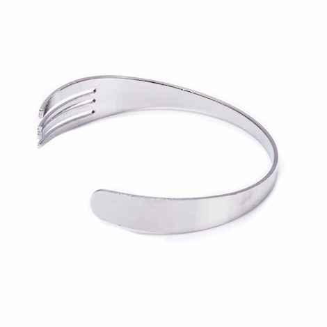 Buy Ferosh Kendall Silver Fork Street Smart HandCuff - Purplle