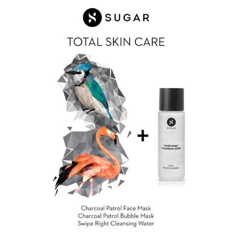 Buy SUGAR Cosmetics Total Skin Care (Pack Of 2 + Cleansing Water) - Purplle