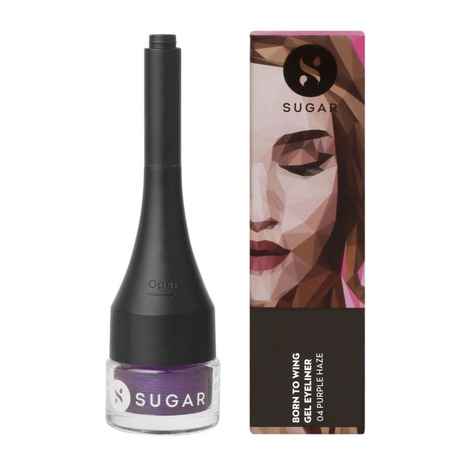 Buy SUGAR Cosmetics Born To Wing Gel Eyeliner - 04 Purple Haze (Grape Purple) Smudge-Proof,Rich Matte Finish - Purplle