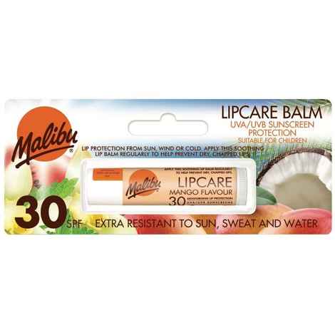 Buy Malibu Sun Stick Mango Flavour Lip Balm SPF-30 (4 g) - Purplle