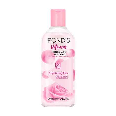 Buy Pond's Vitamin Micellar Water Brightening Rose (250 ml) - Purplle