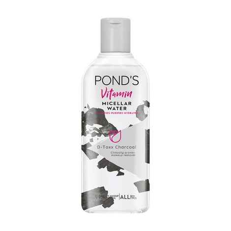 Pond's Vitamin Micellar Water D-Toxx Charcoal (250 ml)
