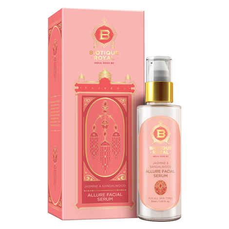 Buy BIOTIQUE ROYAL Jasmine & Sandalwood Allure Facial Serum (30 ml) - Purplle
