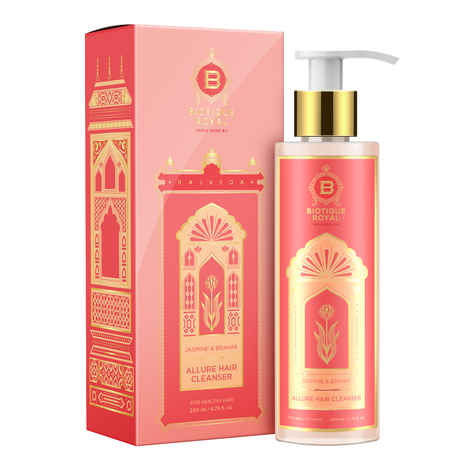 Buy BIOTIQUE ROYAL Jasmine & Brahmi Allure Hair Cleanser (200 ml) - Purplle