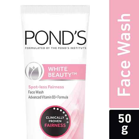 Buy Pond's White Beauty Spot Less Fairness Face Wash, (50 g) - Purplle