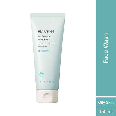 Buy Innisfree Bija Trouble Cleansing Foam 150g - Purplle