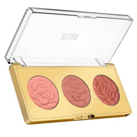 Buy Milani Rose Powder Blush Trio Floral Fantasy - Purplle