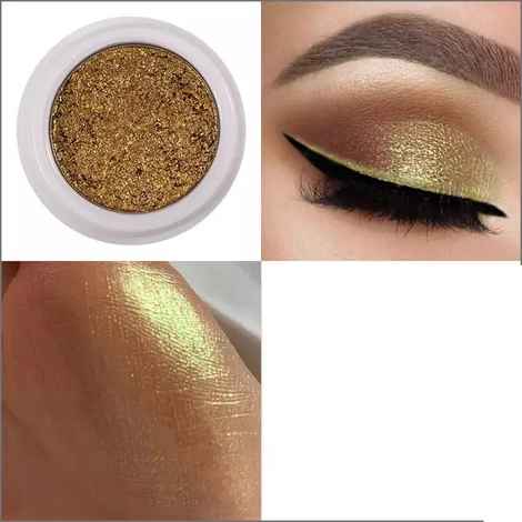 Buy Cameleon 5D Wet Eyeshadow, 114 Sand Gold - Purplle
